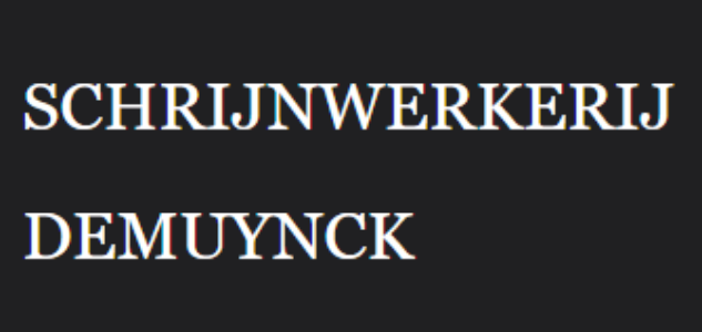 Schrijnwerkerij Demuynck